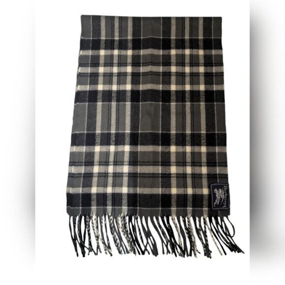 Burberrys Plaid Nova Check Scarf with Fringe *Vintage* - Picture 4 of 9